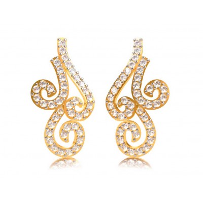 Fancy Diamond Ear studs